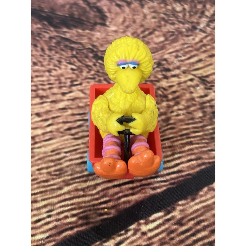 Vintage Sesame Street Big Bird PVC Figure 1980s Toy‎ Applause Tyco Rare